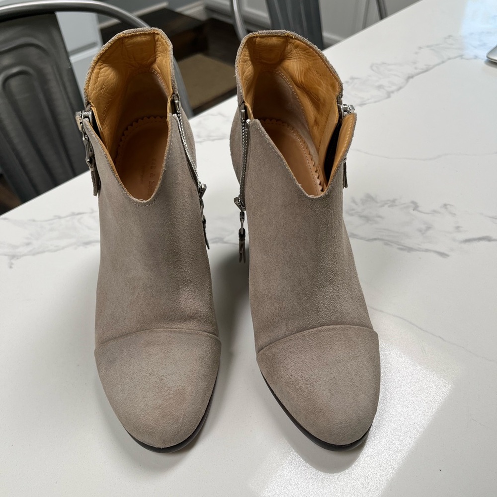 Rag and Bone suede ankle boots